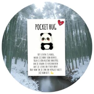 Pocket Hug panda bikkel